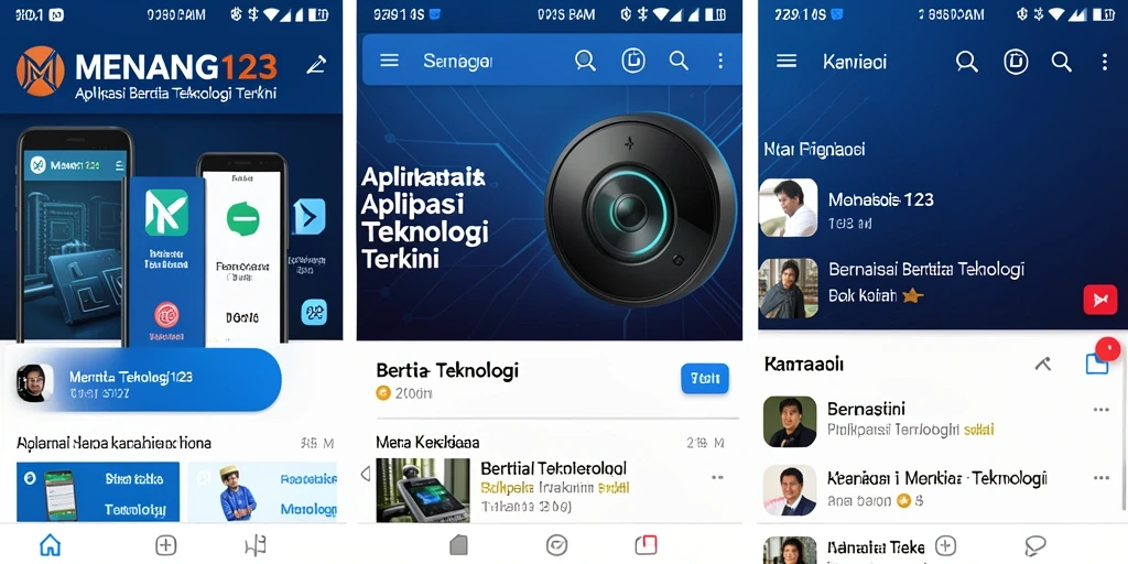 Tampilan antarmuka aplikasi MENANG123 yang informatif dan menarik.