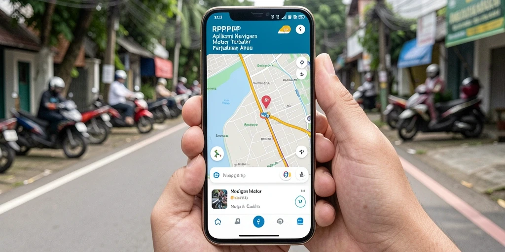 Tampilan antarmuka RPRPRP yang intuitif untuk navigasi motor.